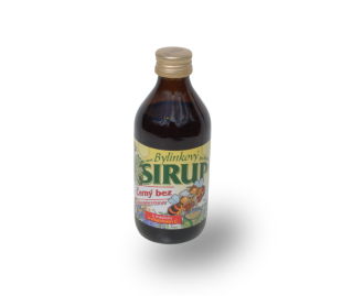sirup bylinkový ČERNY BEZ